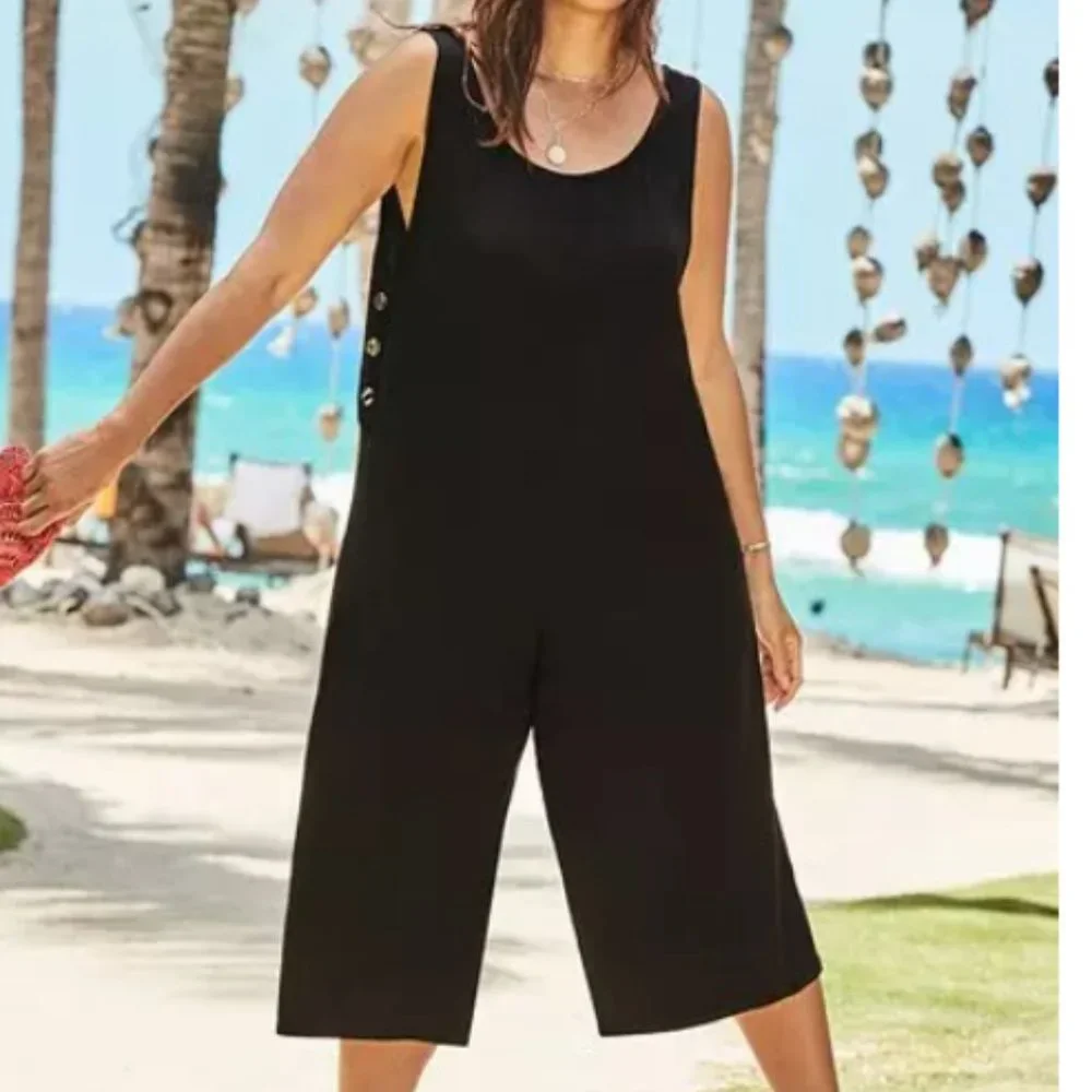 Nwt Adriana Jumpsuit Swimsuits for all Coverup Jumper
